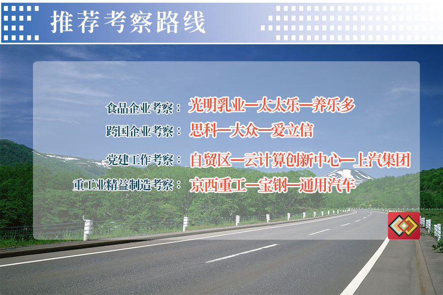 上海考察路線